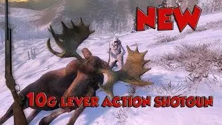 10GA LEVER ACTION SHOTGUN! *First Look* THEHUNTER2017