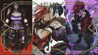 ARCANE tiktok compilation ~ Vi and Caitlyn #2