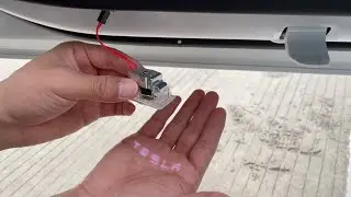 How to Install Tesla LED Projection Lights | Easy Puddle Light Upgrade for Model 3 & Y!