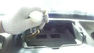 Снятие панели(торпедо) с машины MMC Pajero Io