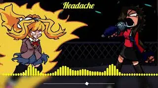 Headache(Old) but Lunatic and Rosy sing it(FNF COVER)