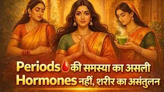 Periods Ki Samasya Ka Asli Karan | Hormones Nahi, Sharir Ka Asantulan | Ayurvedic Upay #skincare 