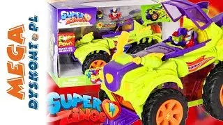 SUPER ZINGS ⚡ HERO MONSTER ROLLER SUPERBOHATER&Oacute;W VS MONSTER ROLLER VILLAIN TRUCK SUPERZŁOCZYŃC&Oacute;W ⚡