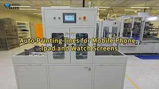 Unbelievably Precise! Watch This Smart Printing Line for Mobile Display Components #vility #printing