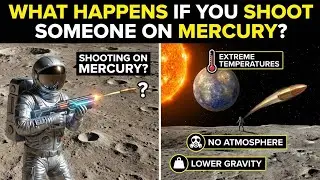 What If You Shoot Someone on Mercury? Real Science, Gravity, Bullet Speed & Space Suit Explained!