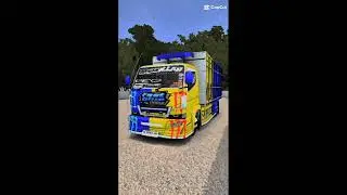 share mod dan livery truck canter $12 varian faris jaya abadi by Muklas PEO di bussid 