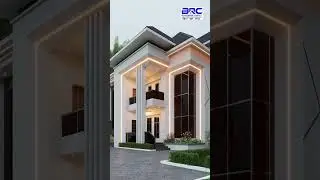 The Aurum Villa: 6-Bedroom Duplex Design with Pent-house in Nigeria. #housedesign #homeconstruction
