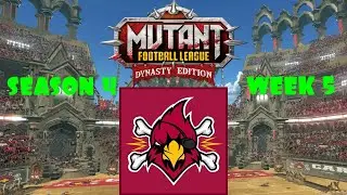 Mutant football league - Sins dynasty - season 4 week 5 @ Snuffalo Thrills