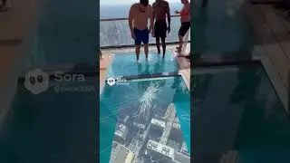 Rooftop Pool Shock: One Jump Changes Everything 😨