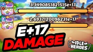 Idle Heroes - E+17 Damage with ONLY an A Lord of Fear Aspen