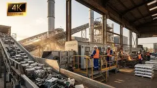 Inside the Factory: How Industrial Waste Is Transformed into High-Value Products (Full Process)