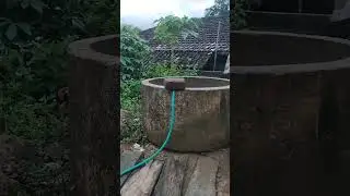 suasana di depan rumah Mak sodol