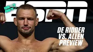 Лучшие ставки на UFC Fight Night: Рейньер де Риддер против Брендана Аллена | ЭСПН ММА