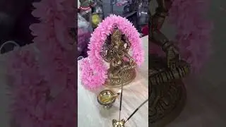 Lakshmi Devi Brass Idols #brassitems #brassidols  #brasscollection #lakshmidevi  #ytshorts #lakshmi
