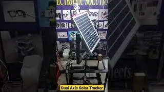Arduino based Dual Axis Solar Tracker