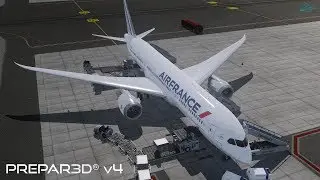 Prepar3D v4.5 | Cairo to Paris | HECA-LFPG | QualityWings 787-9 | P3D