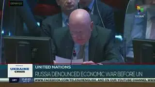 Russia denounces the economic war of Western powers to the United Nations