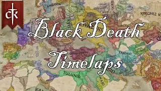 Black Death Timelapse | Crusader Kings 3