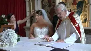 Wedding - The Blessing and Signing of the Register