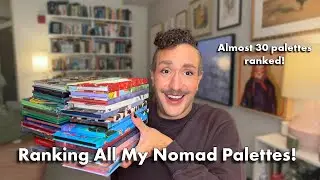 This Was Difficult!! | Ranking All My Nomad Cosmetics Palettes!