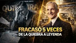 Henry Ford: fracas&oacute; 5 veces y aun as&iacute; cambi&oacute; el mundo | Historia real motivacional