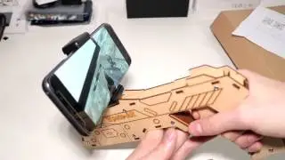 Пистолет Геймпад в ИГРАХ, AR GAME GUN заставит шевелиться. растреливаем орков в офисе