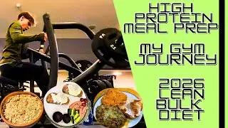 Lean Bulk Meals 2026 💪 Muscle building and whole foods Deit 🍳 Gym progress #gym #musclebuilding 