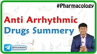 Anti Arrhythmic Drugs Summery|| #Pharmacology - #USMLE, #NEET PG, #INI-CET, #FMGE