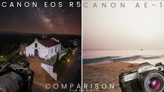 Canon AE 1 vs EOS R5 Film x Digital First Impressions