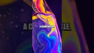 Glowing Bottle Mystery Fluorescence Demo