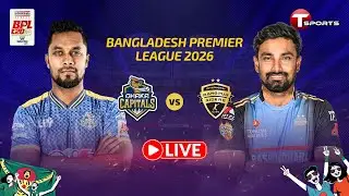 LIVE | Dhaka Capitals vs Rangpur Riders | 27th Match | BPL 2026 | T Sports