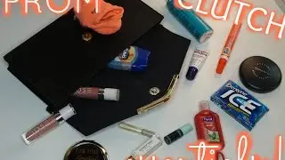 PROM CLUTCH ESSENTIALS!!