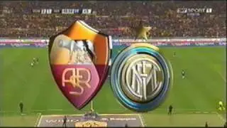 Roma 2-1 Inter 2009-2010--- Telecronoca Caressa- Roma Channel - Scarpini Inter Channel