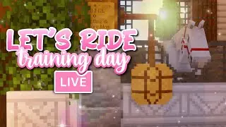 LET'S RIDE: Training Day 🔴 Peachy's Pixel Place Gameplay (MC Server)