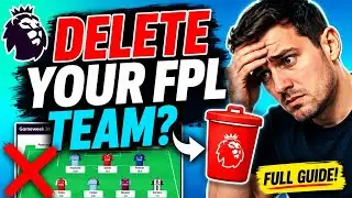 КАК УДАЛИТЬ УЧЁТНУЮ ЗАПИСЬ FPL | НАВСЕГДА УДАЛИТЬ МОЮ КОМАНДУ | Fantasy Premier League 2025/26