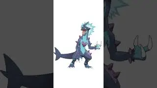 Pokemon fusion || garchomp + toxicity fusion || mixing pokemon || poke fusion || pokemon