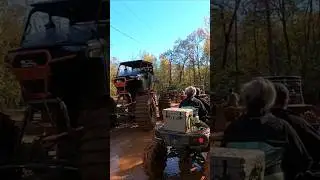 Dang!  That's a big SxS. #polaris #highlifter #canam #riverrun #atv #honda #polarisranger