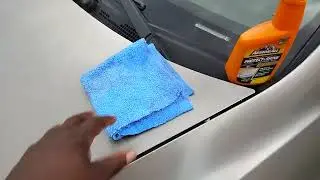 armorall ceramic wax test on windshield insane water beading technology