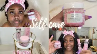 SELF CARE: B. PURE WATERMELON GLOW RECIPE 🍉 REVIEW DOLLAR TREE BEAUTY PRODUCTS #dollartree #selfcare
