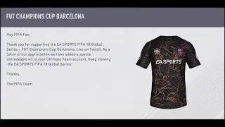 FIFA 18- Ultimate Team: FUT Champions Cup Bercelona Kit #383