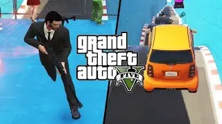GTA V - Achamos Outro HACKER Com Laser, Loucura - SNIPERS X PANTOS