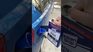 Trying the old mechanics trick for cleaning catalytic converters. #hack #mechanic #cleaning