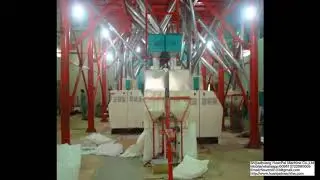 Africa Super white Maize flour Grits Maize Milling Machine in Zambia