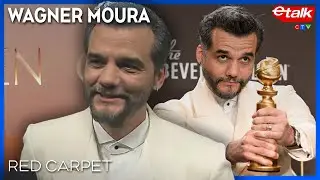 Wagner Moura shouts out Brazilian fans' support | Golden Globes Interview