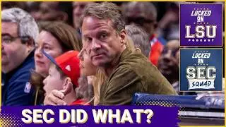 SEC SQUAD - SEC ELIMINATING Big Nonconference Games | How This Impacts LSU