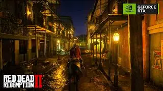 Riding Across Red Dead Redemption 2 Map | 4K Ultra