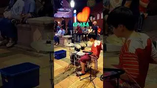 A young boy live performance in Malacca streets #malacca #jonkerstreet #malacca #ytshorts #viral