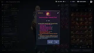 Black Desert Mobile Farming Silver & Lago Chest Open