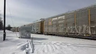 CSX # 451 NBD Manifest Newburgh NY QR 55  1/21/26