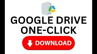 Загрузка с Google Диска в один клик